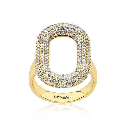 Ring Capri SKU: SJ-R62014-CZ-YG-50