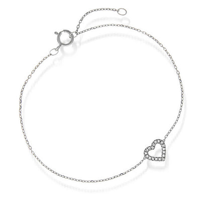 ARMBÅND I GULL MED DIAMANT 0,06 CT WSI 150218