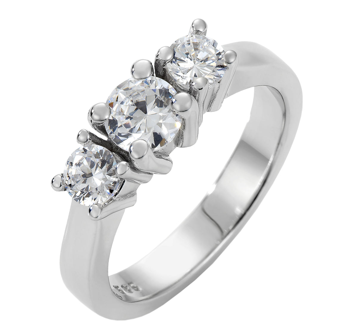 Svolder ring i 585 gull med diamant 1 ct, SI, bilde 1 av 2