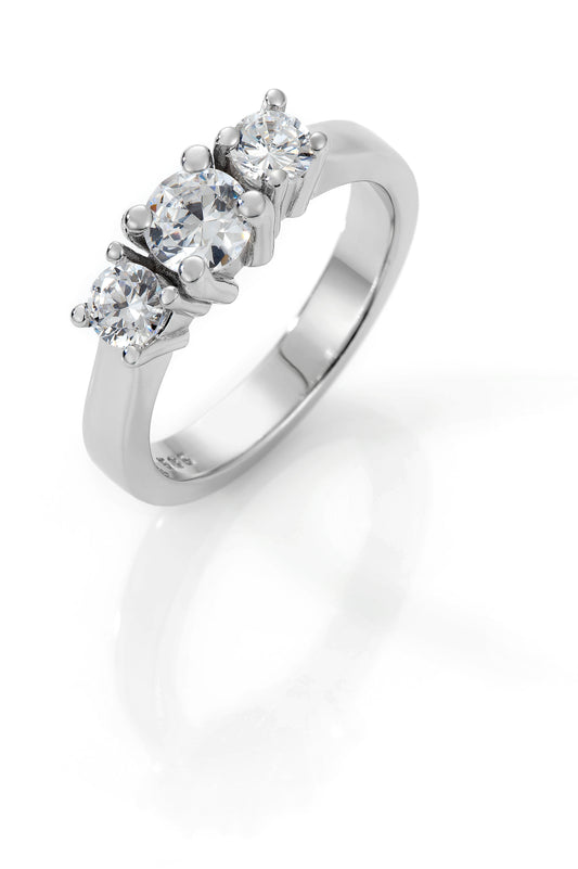 Svolder ring i 585 gull med diamant 1 ct, SI, bilde 2 av 2