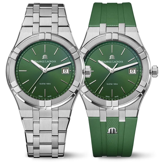 Maurice Lacroix Aikon AI1108-SS00F-630-D herreklokke i stål, bilde 1 av 5