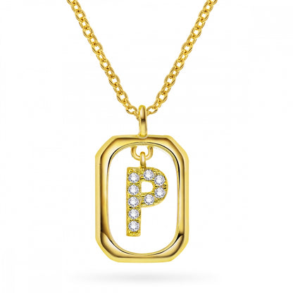 Jewelry Letters anheng i sølv med zirkonia, bokstav, bilde 38 av 57