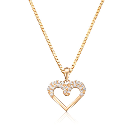 Anheng "Brilliant Heart" 14K Artikkelnr: 27601 - Bjerveur.noAnheng "Brilliant Heart" 14K Artikkelnr: 27601