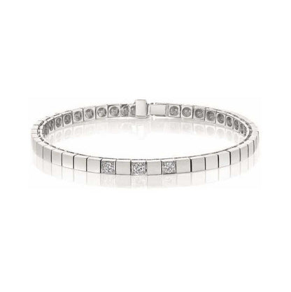 DELTA ALLIANSEARMBÅND M/DIA 0,09 CT TWSI 1810303-09