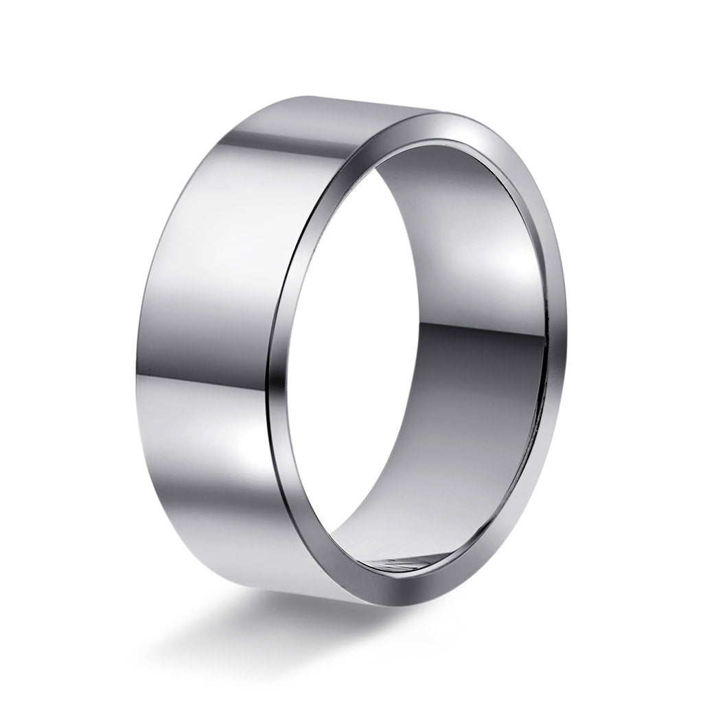 Ring i 950 platina, rektangulær, bilde 12 av 12