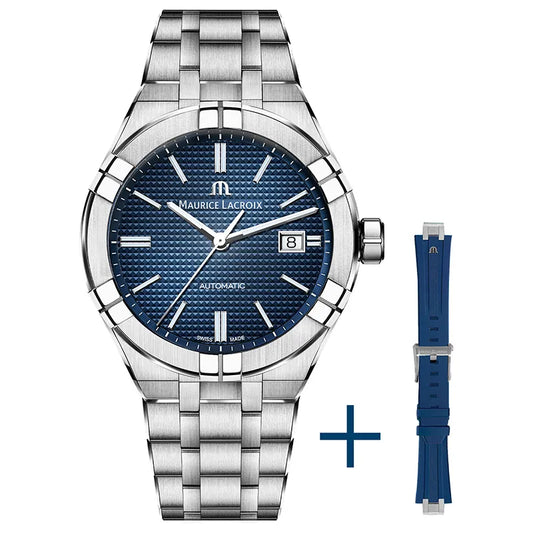 Maurice Lacroix Aikon AI6008-SS00F-430-C herreklokke i stål