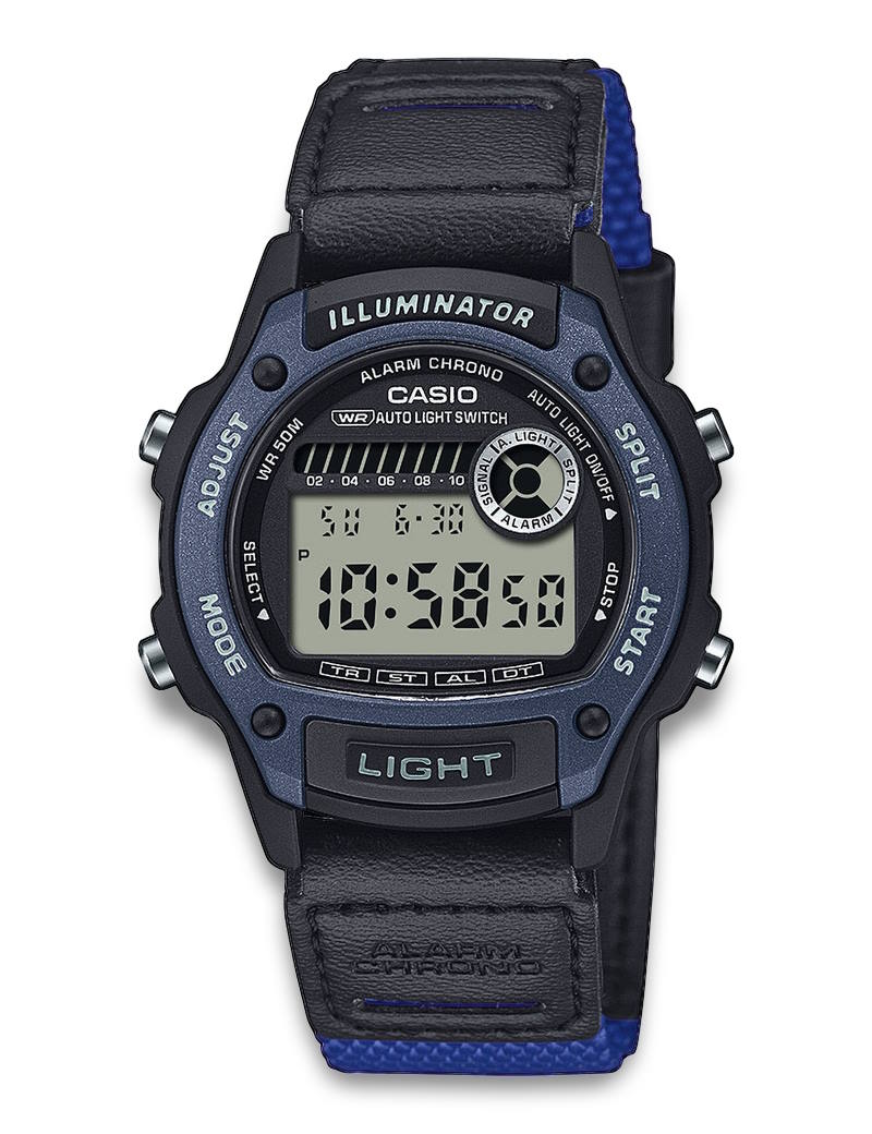 Casio Timeless W-220HF-2AVEF herreklokke i resin, bilde 1 av 2