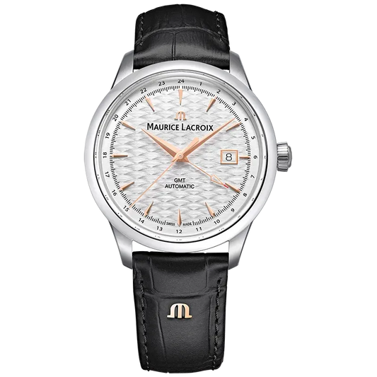 Maurice Lacroix 1975 756048-SS001-131-2 herreklokke i stål, bilde 1 av 5