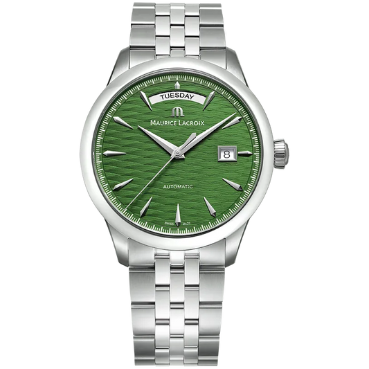 Maurice Lacroix 1975 756058-SS002-630-1 herreklokke i stål