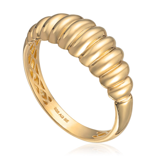 Ring "Old money"i sølv forgylt Artikkelnr: 3051301 - Bjerveur.noRing "Old money"i sølv forgylt Artikkelnr: 3051301