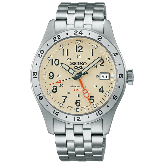 Seiko 5 Sports HDB002K1 herreklokke i stål, bilde 1 av 7