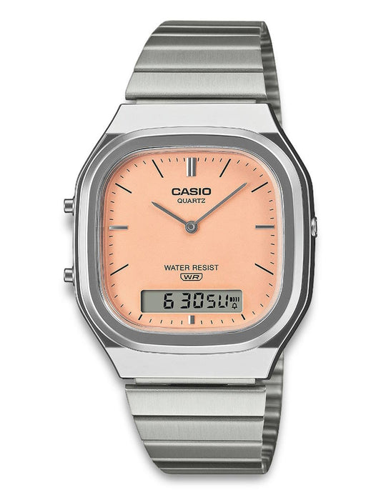 Casio Vintage AQ-240E-4AEF dameklokke i resin, bilde 1 av 2