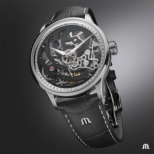 Maurice Lacroix 1975 758108-SS001-090-2 herreklokke i stål, bilde 2 av 5