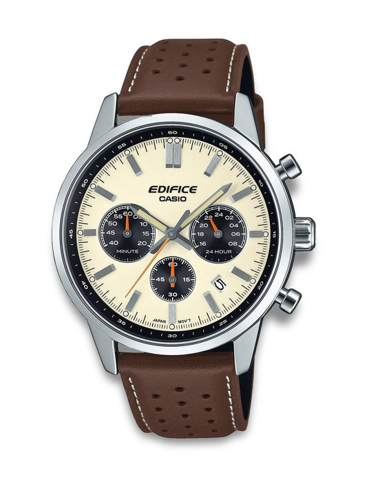 Casio Edifice EFR-575L-7AEF herreklokke i stål