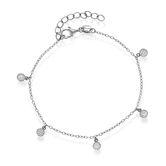 MELLOW ARMBÅND I SØLV MED CHARMS 240249