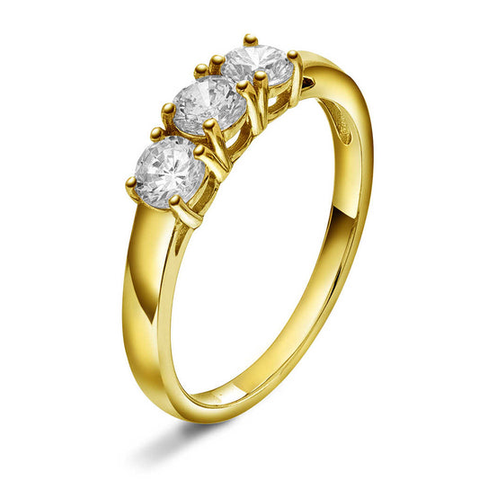 Farah ring i sølv med zirkonia 240359
