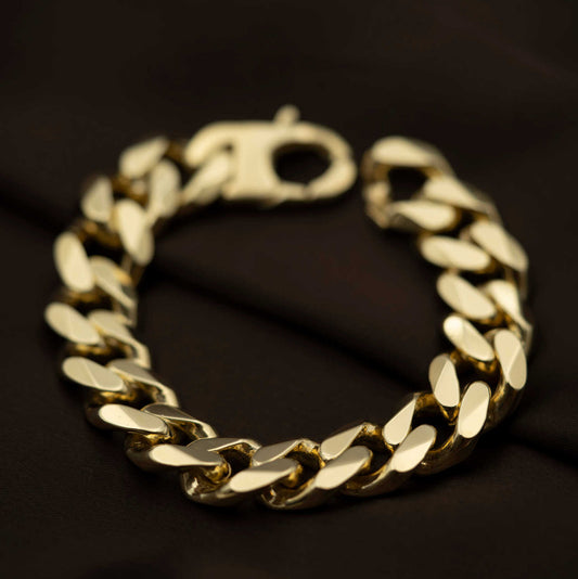Panser armbånd i sølv 15,8 mm 21 cm 24161221