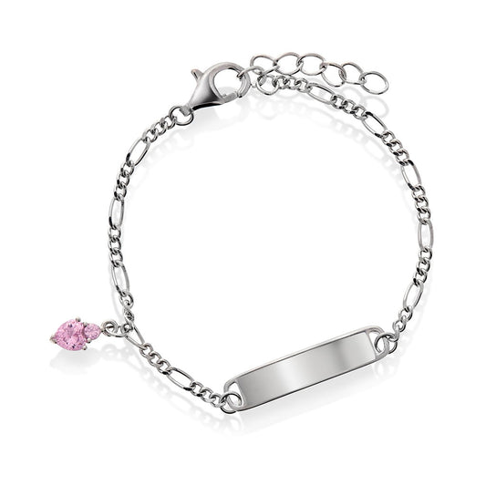 Armbånd i sølv 925 - Prins & Prinsesse