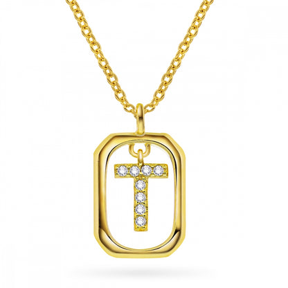 Jewelry Letters anheng i sølv med zirkonia, bokstav, bilde 46 av 57