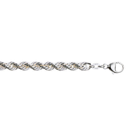 CORDEL ARMBÅND I SØLV 4,9 MM 20 CM 2610018