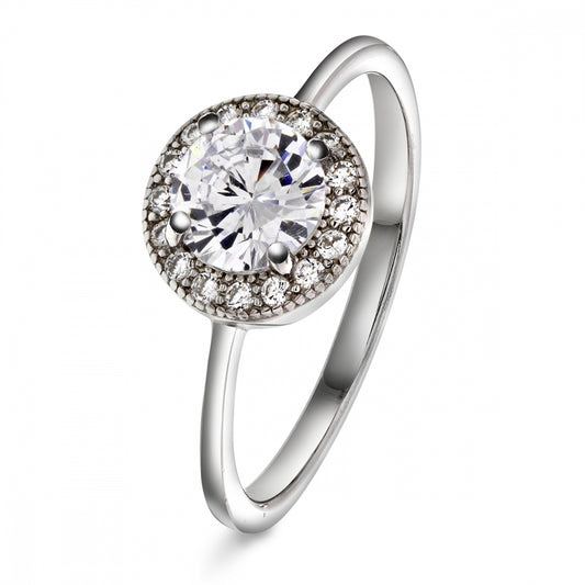 Ring i sølv med zirkonia modell 65254