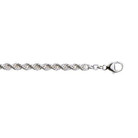 CORDEL ARMBÅND I SØLV 4,1 MM 19 CM 268018