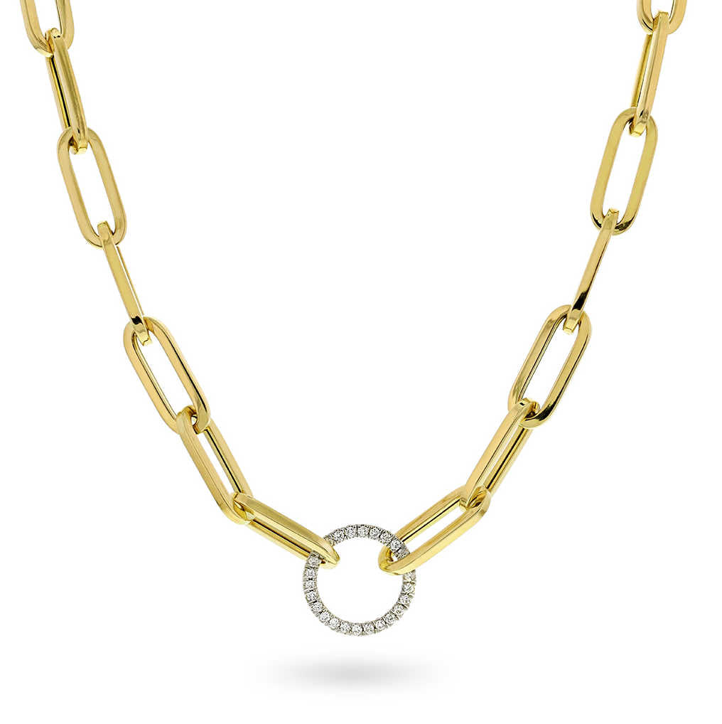 Gullkjedet med diamanter 0,20 ct WSI 27150047