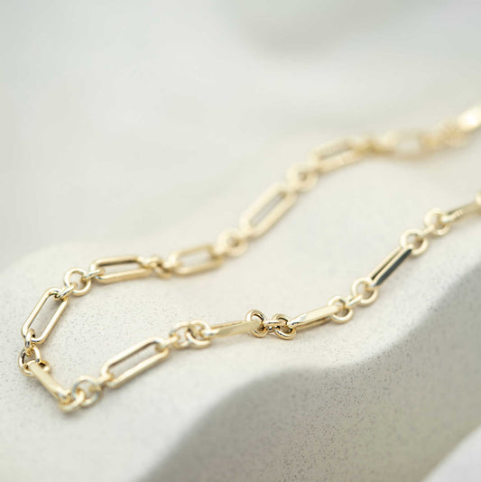 Collier i gull 27950001-45
