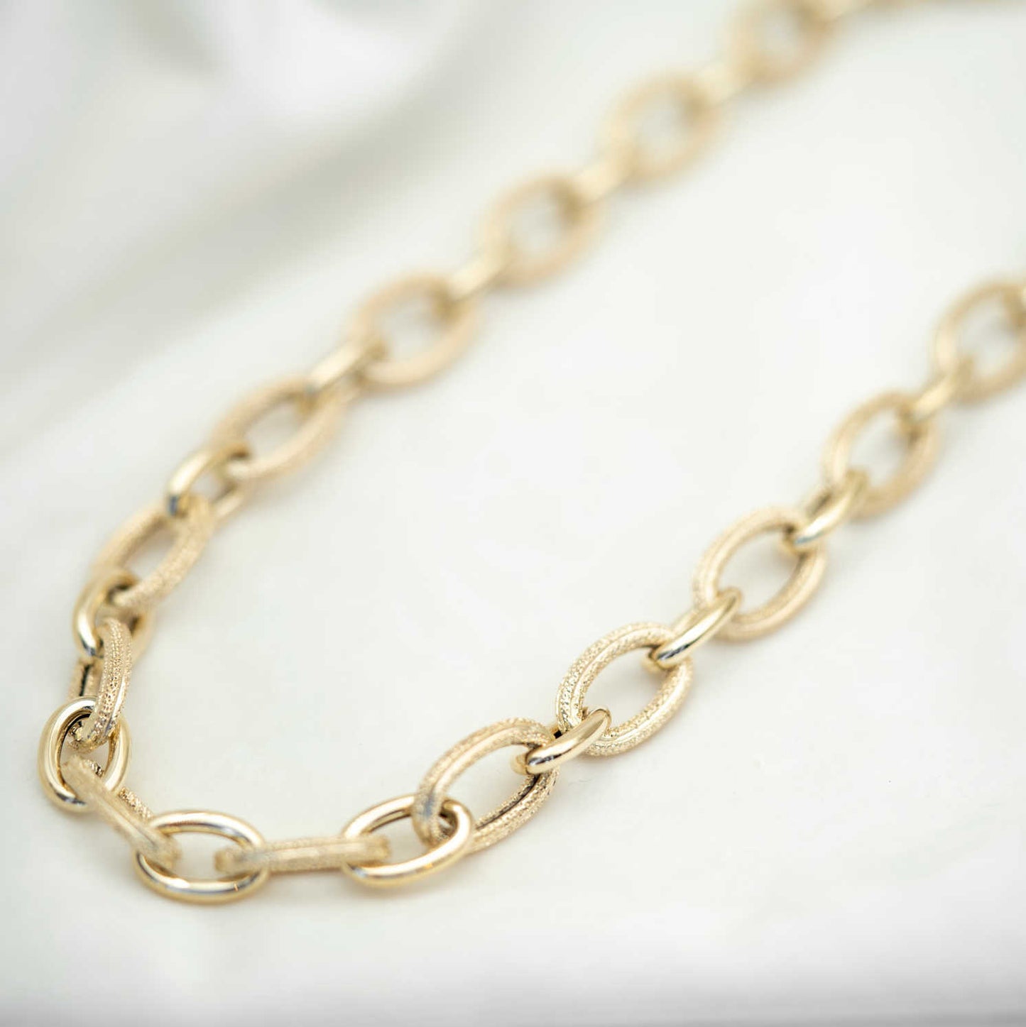 Collier i gull 27950002-45