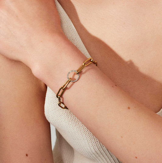 Armbånd i gull med 0,20ct WSI 28150047