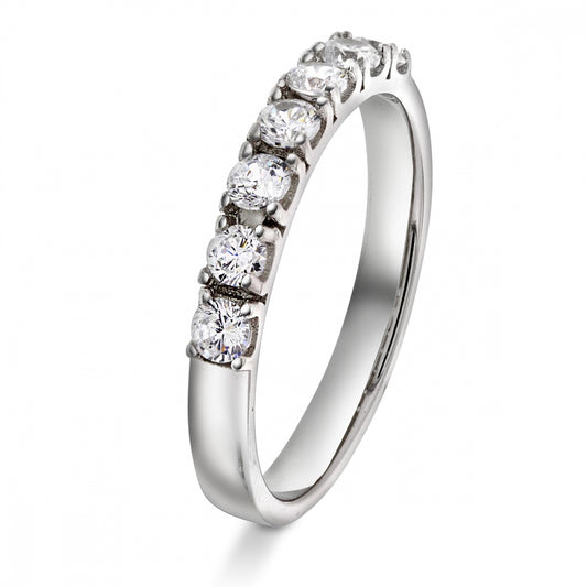 Ring i sølv med zirkonia modell 65255