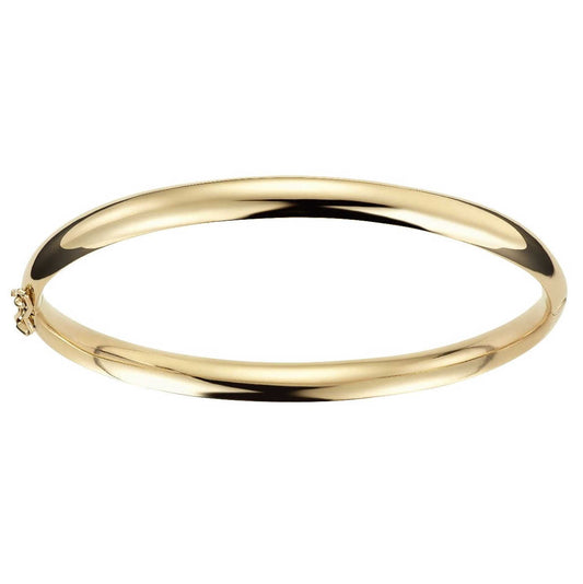 Armring i gull 6,5 mm oval 2865036