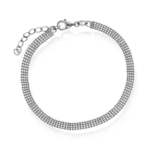 Studio Slick armbånd til dame i 925 sølv, 3,9 mm, 16 cm, bilde 1 av 3