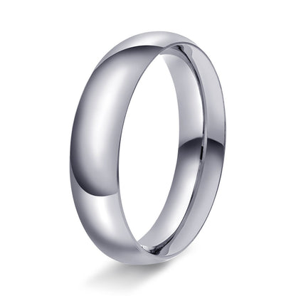 Ring i 950 platina, spissoval, bilde 7 av 12