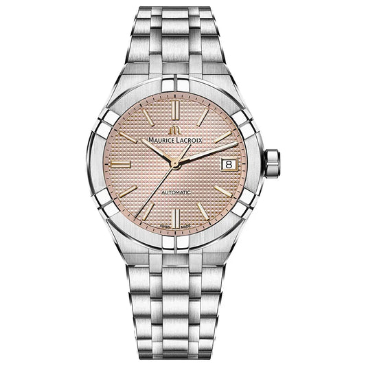 Maurice Lacroix Aikon AI6007-SS002-731-1 herreklokke i stål, bilde 1 av 2