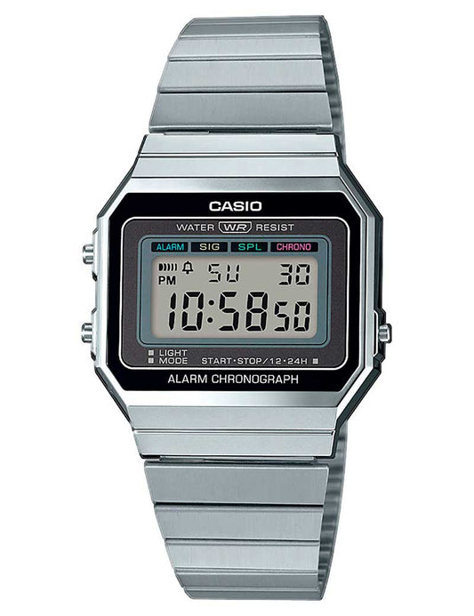 Casio Vintage A700WE-1AEF dameklokke i resin