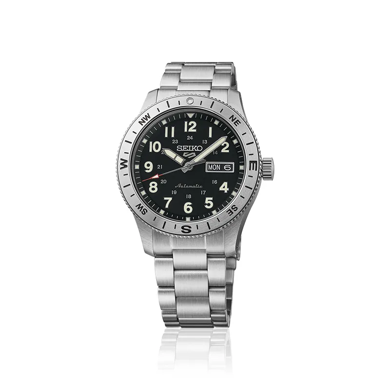 Seiko 5 Sports HDB006K1 Herreklokke i Stål - Kvarts, 39 mm, bilde 4