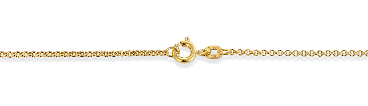 Aurum halskjede, ertekjede 1,5 mm, bilde 4 av 29