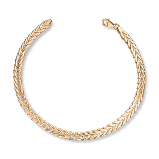 Armbånd i 14K gult gull Artikkelnr: 17088 - Bjerveur.noArmbånd i 14K gult gull Artikkelnr: 17088