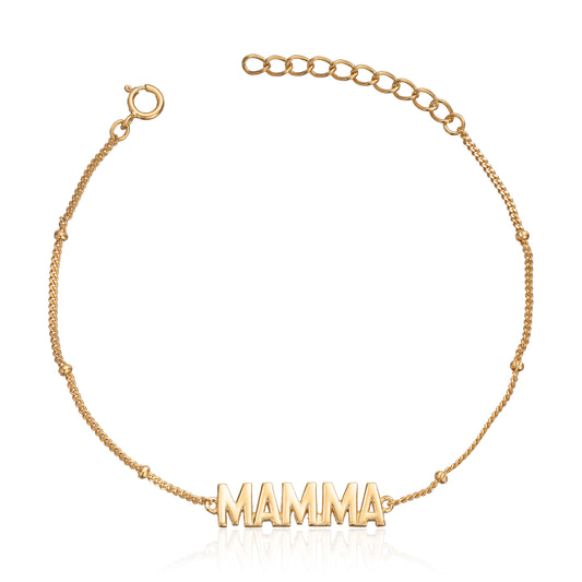 Armbånd MAMMA i sølv forgylt Artikkelnr: 3044916 - Bjerveur.noArmbånd MAMMA i sølv forgylt Artikkelnr: 3044916