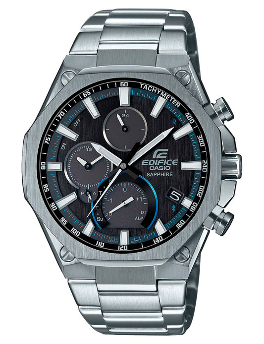 Casio Edifice EQB-1100D-1AER herreklokke i stål