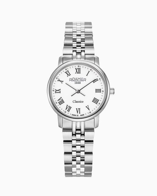 Roamer Classico 971857 41 25 50 dameklokke i stål, bilde 1 av 5