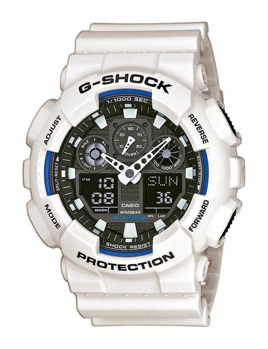 Casio G-Shock GA100B 7AER herreklokke i resin