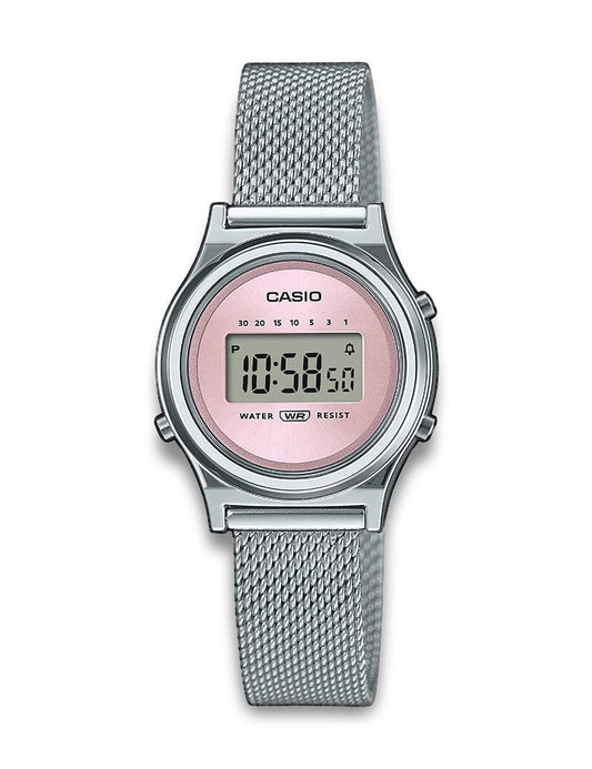 Casio Vintage LA700WEM-4AEF dameklokke i stål