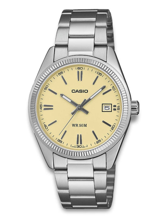 Casio Timeless UTP-1302PD-9AVEF herreklokke i stål