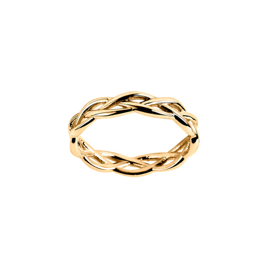 Evighet ring i 585 gult gull 4,3 mm