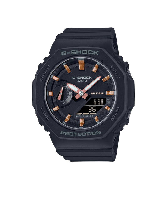 Casio G-Shock GMA-S2100-1AER dameklokke i resin - Ana-digi, bilde 1 av 3
