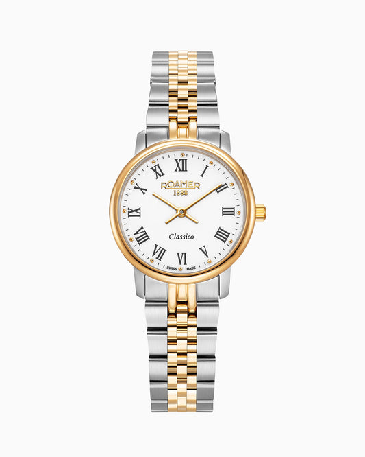Roamer Classico 971857 48 25 50 dameklokke i stål, bilde 1 av 5