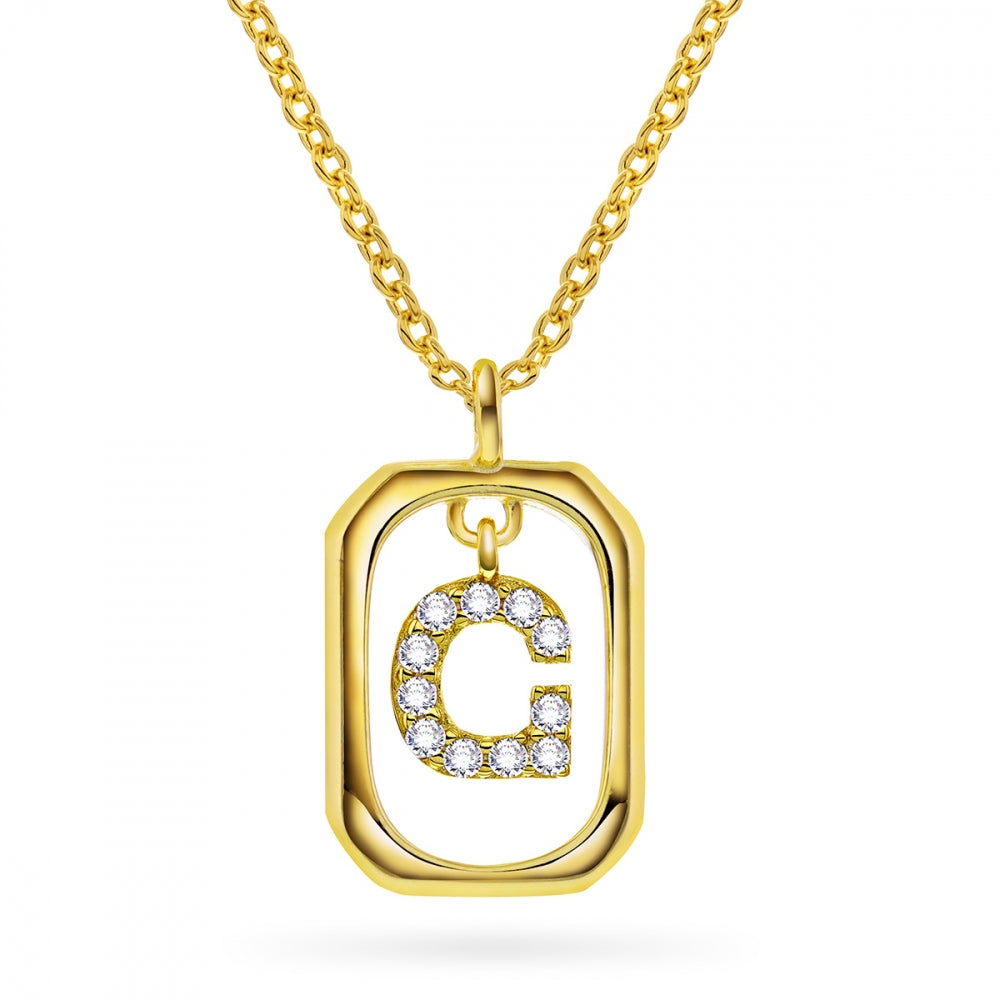 Jewelry Letters anheng i sølv med zirkonia, bokstav, bilde 16 av 57