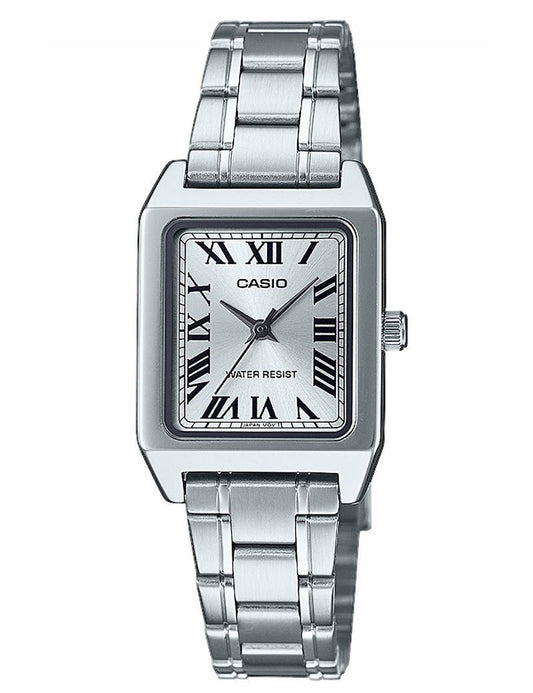 Casio Timeless LTP-B150D-7BEF dameklokke i stål